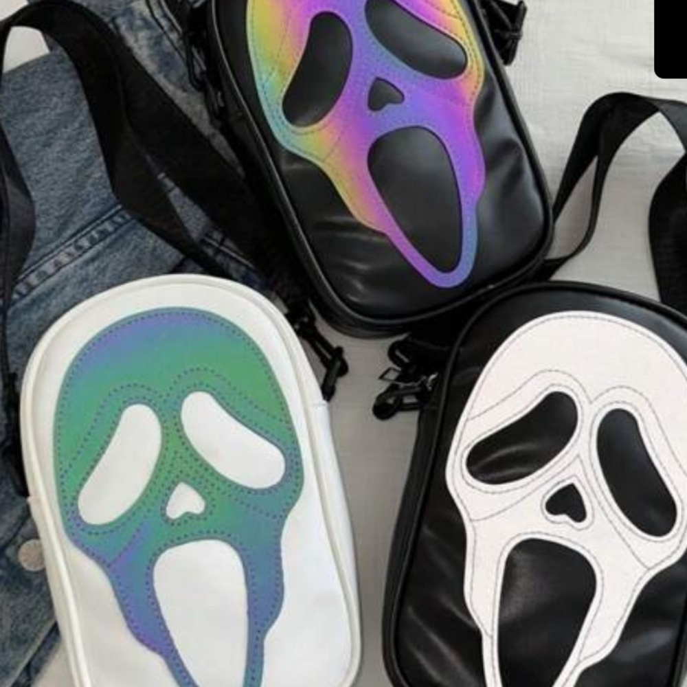 NWOT choose one HOLOGRAPHIC or coffin GhostFace  BAG